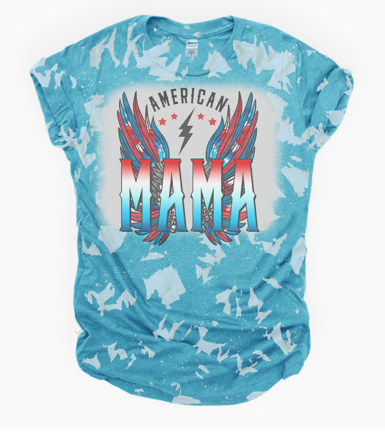 AMERICAN MAMA BLEACHED TEE