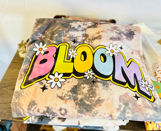 Bloom Bleached Tee