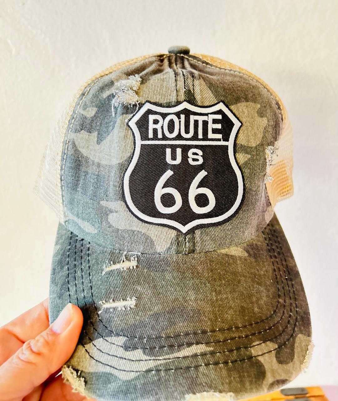 Route 66 Camo Hat