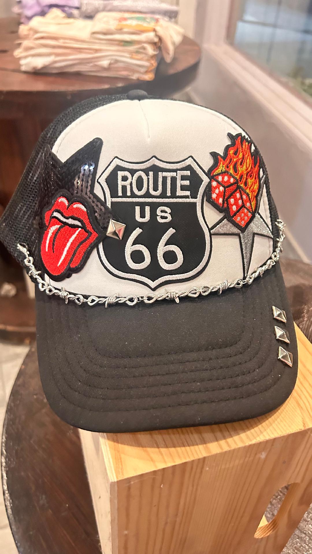 ROUTE 66 TRUCKER HAT