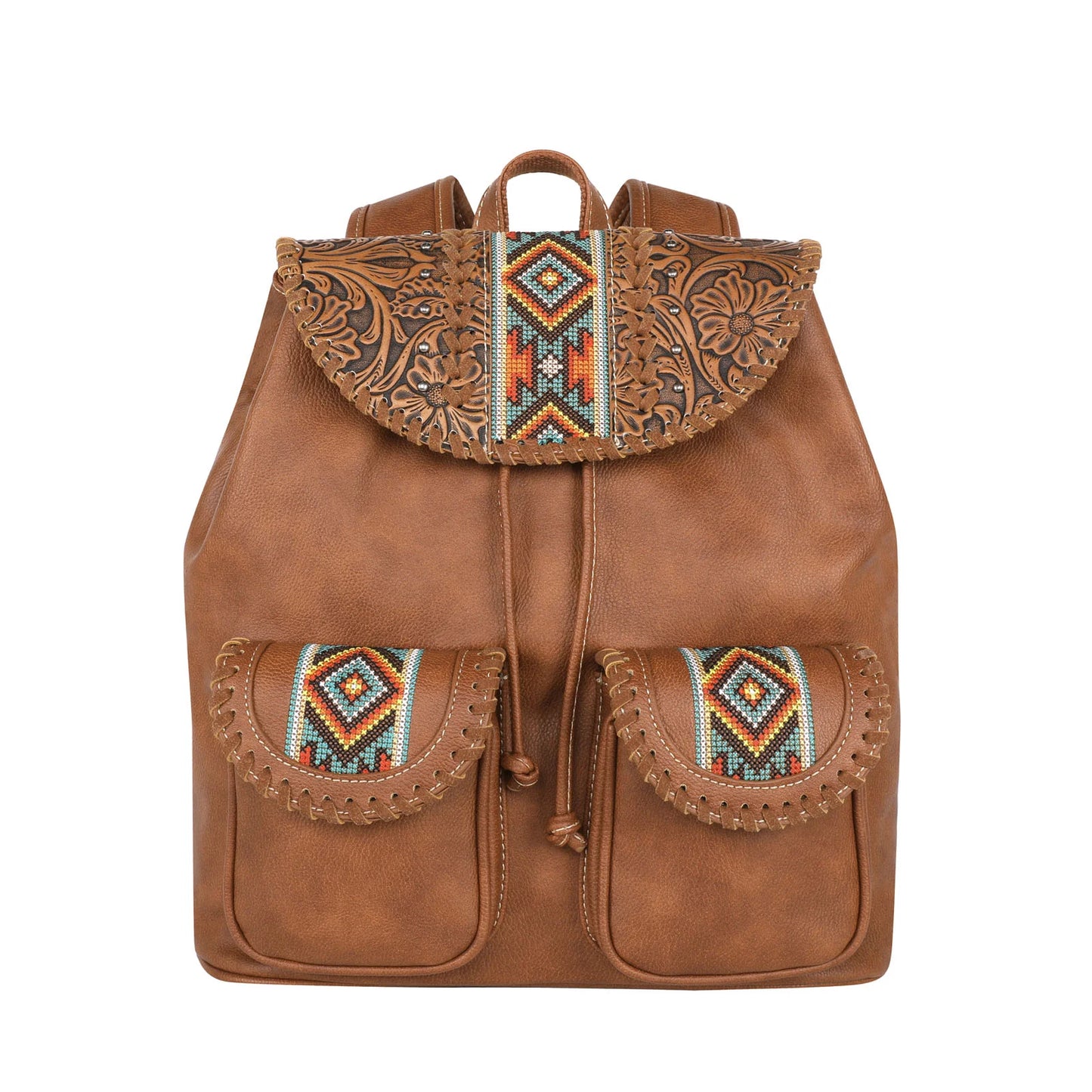 Montana West Tooled Collection Backpack